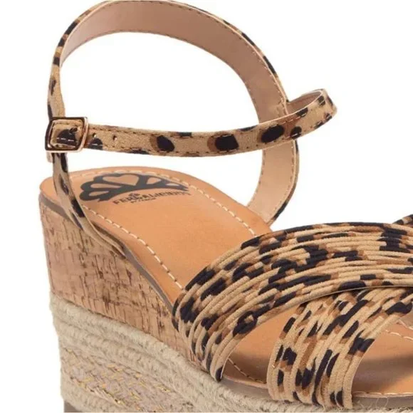 FERGALICIOUS WOMEN’S ESPADRILLE WEDGE SANDALS - Picture 9 of 12